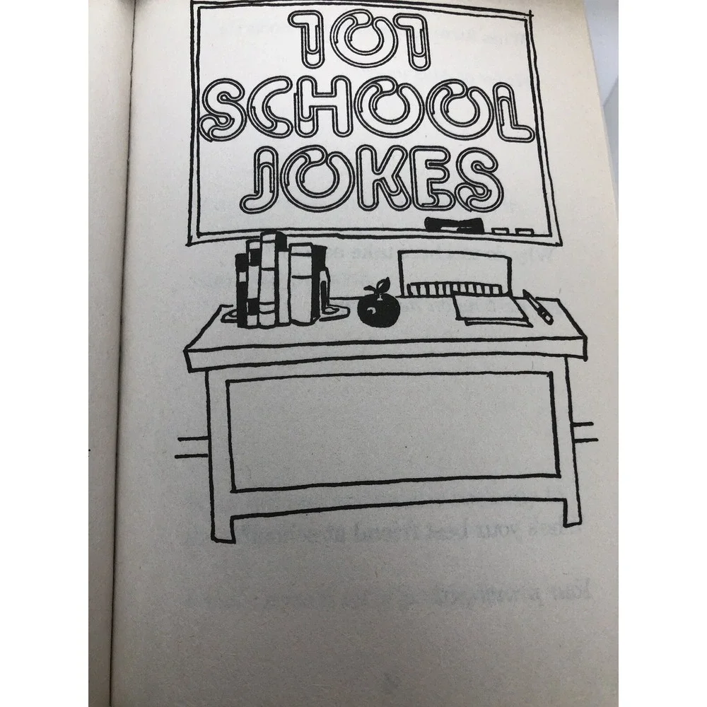 101 School Jokes Lisa Eisenberg & Katy Hall Paperback Funny Joke Book Scholastic